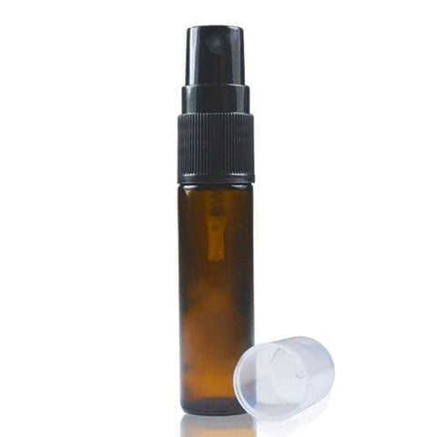 Amber Glass Mini Bottle with Spray | 10ml