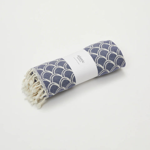 Peshtemal Blanket | Navy Blue
