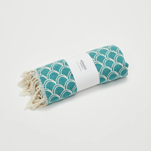 Peshtemal Blanket | Turquoise