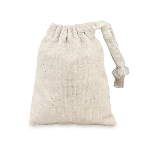 Cotton Drawstring Gift Bag 10x13cm