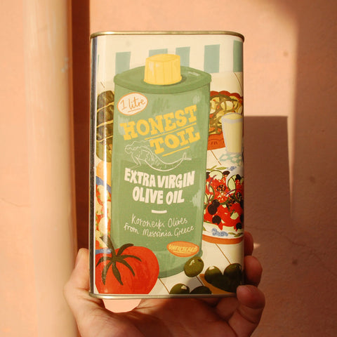 Extra Virgin Unfiltered Olive Oil | Honest Toil | 1 litre