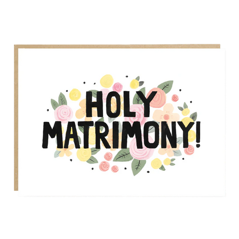 June | Holy Matrimony!