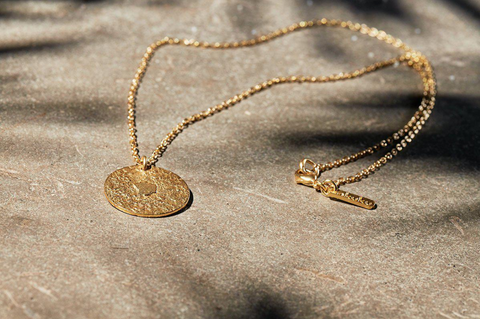 Karnataka Disc Pendant Necklace