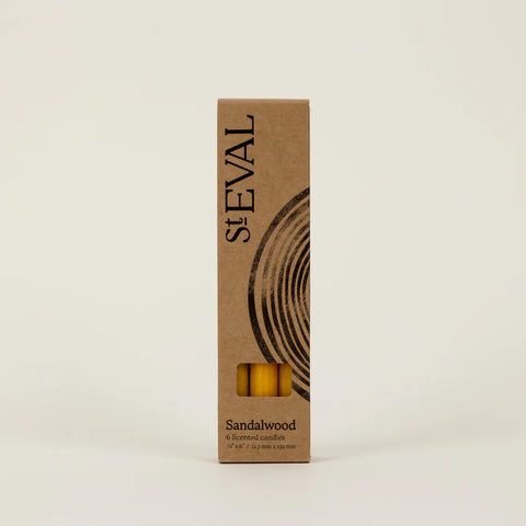 Bundle of 6 Candles | Sandalwood
