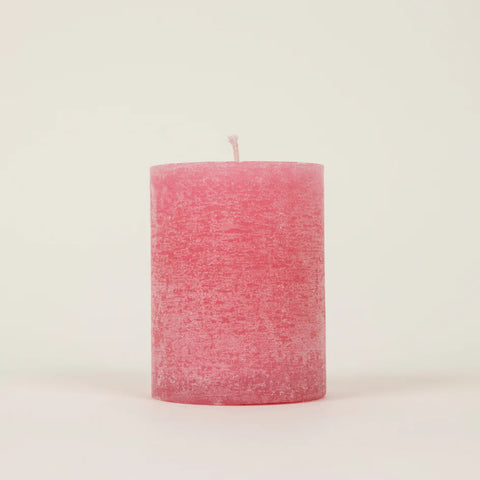 St Eval Pillar Candle | Wild Rhubarb