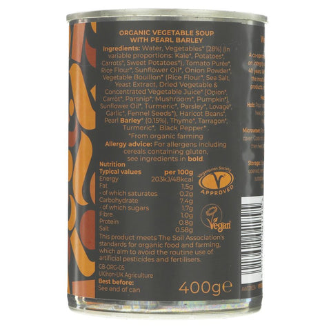 Organic Rustic Vegetable Soup