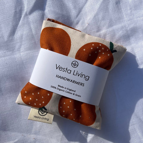 Natural Wheat Hand Warmers | Clementine