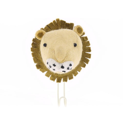 Woollen Lion Head Hook
