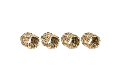 Seagrass Napkin Rings | Nkuku