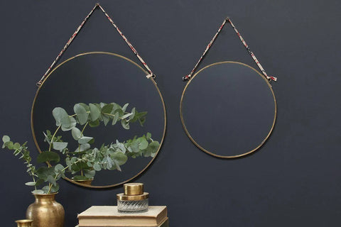 Kiko Round Mirror | Nkuku