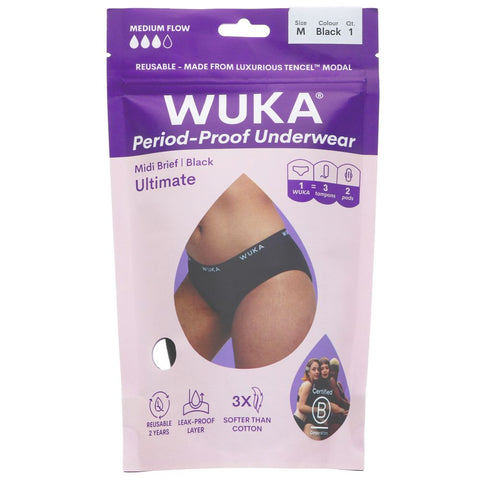 Wuka Period Pants, Heavy Flow, Midi (L)