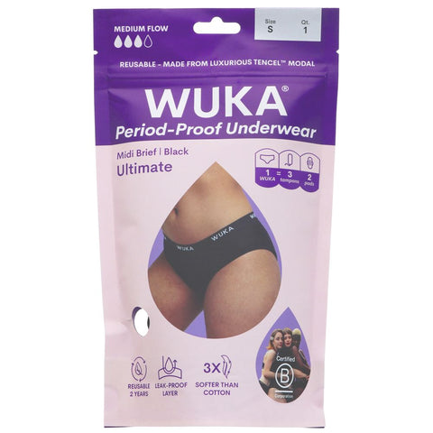 Wuka Period Pants, Heavy Flow, Midi (S)