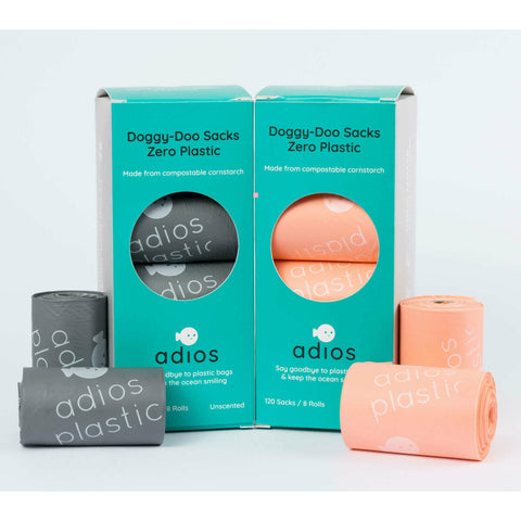 Compostable Dog Poo Bags | 4 Pack | Slate