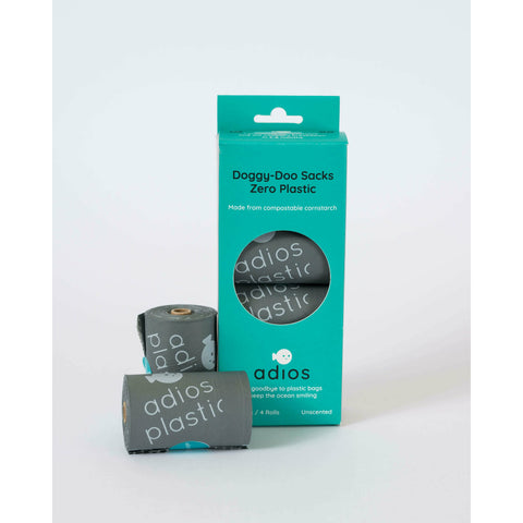 Compostable Dog Poo Bags | 4 Pack | Slate