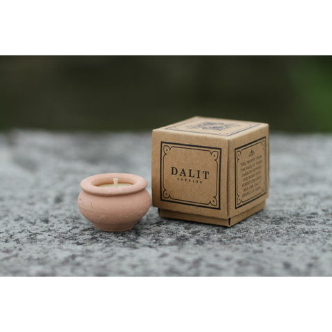 Dalit Mini Clay Candle, Box of 10