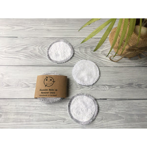 Reusable Bamboo Single Layer Cleansing Pads x7