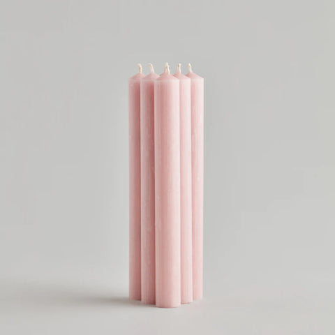 St Eval Dinner Candle | Rose Quartz