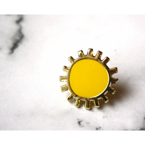 Enamel Pin Badge | Sunshine