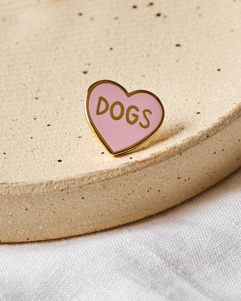 Enamel Pin Badge | Love Dogs