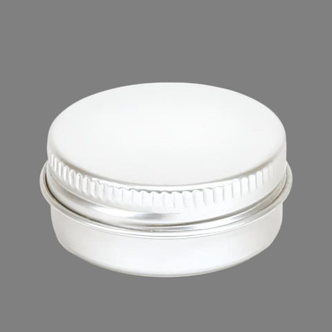 Round Aluminium Tin | Screw Lid | 10ml