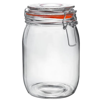 1 litre / 1000ml Clip Top Jar