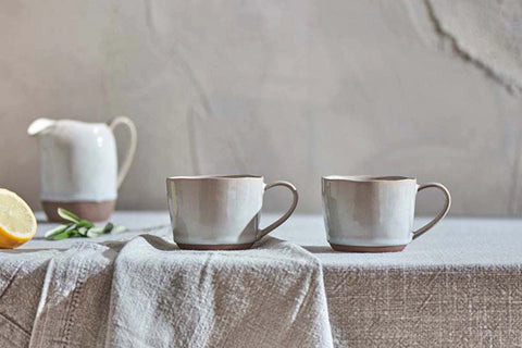 Edo Small Mug, Terracotta | Nkuku