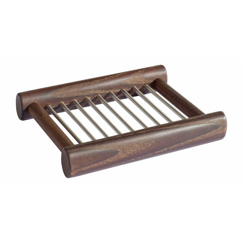 Soap Dish | Thermowood and Steel