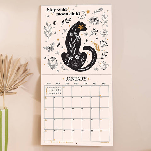 2026 Calendar | Mystical Creatures
