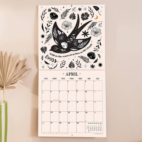 2026 Calendar | Mystical Creatures