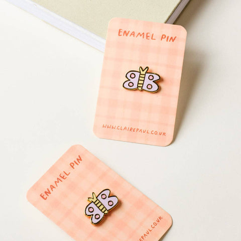 Enamel Pin Badge | Butterfly