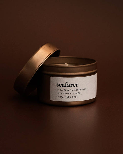 Seafarer | Rose Gold Tin Candle