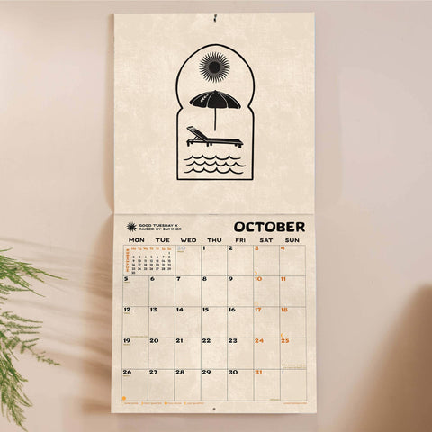 2026 Wall Calendar | Surf Art