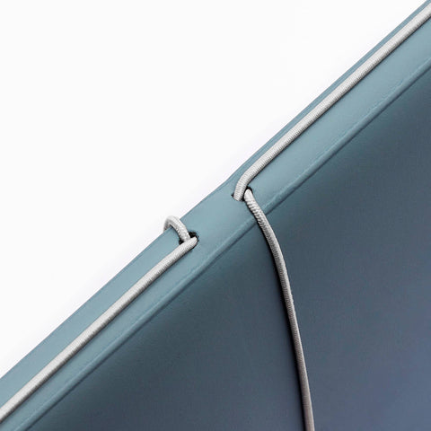 Make a Mark Refillable Planner Dusty Blue - Recycled Leather