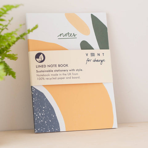 A5 Recycled Lined Notebook | Scribble Pad (UK Made)