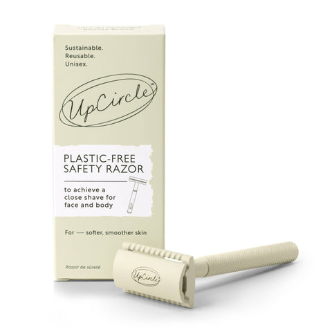Plastic Free, Sustainable & Reusable Safety Razor: Razor Blade Refills (10 blades included) - £8.00+VAT per 5 packs of 10