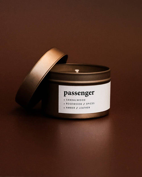 Passenger by Keyvnor | Rose Gold Tin Candle