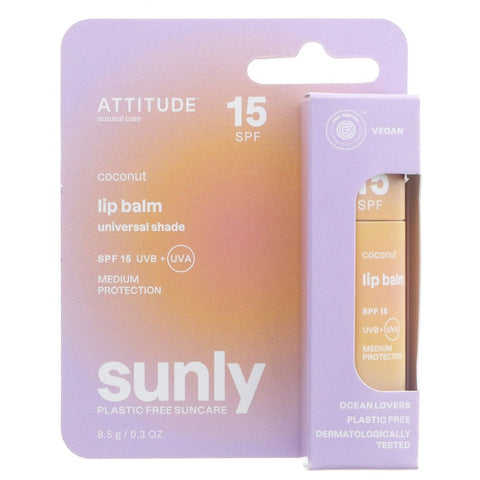 Tinted Lip Balm SPF 15 | Attitude Sunly