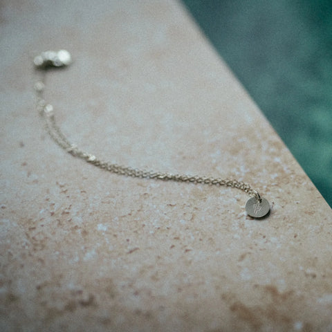 Silver Disc Necklace | Cactus