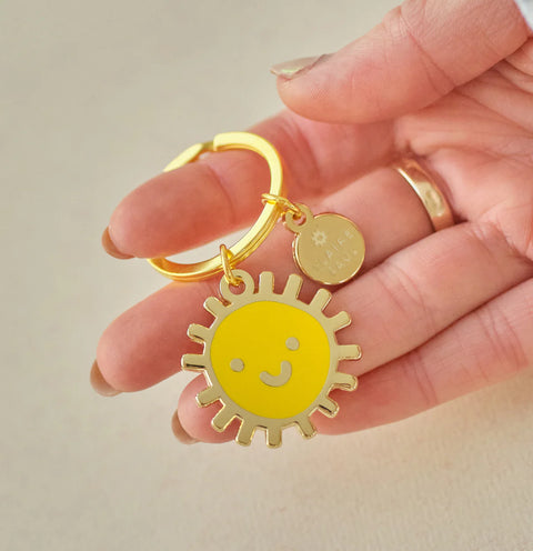 Enamel Keyring | Sunshine