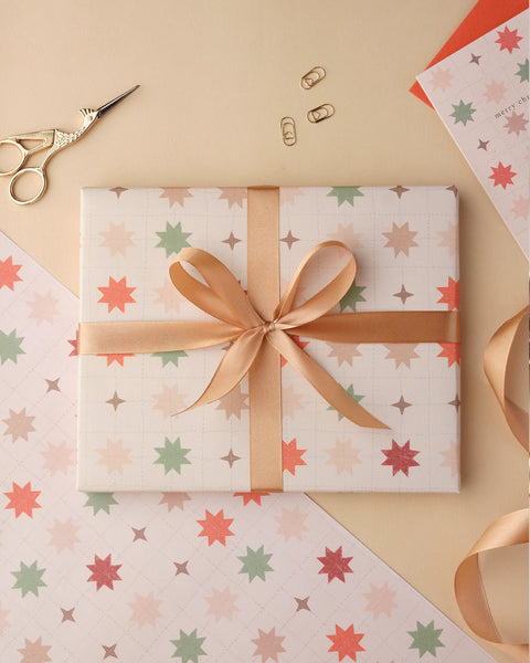 Wrapping Paper | Patchwork Stars