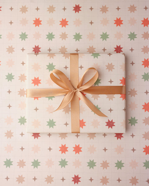 Wrapping Paper | Patchwork Stars