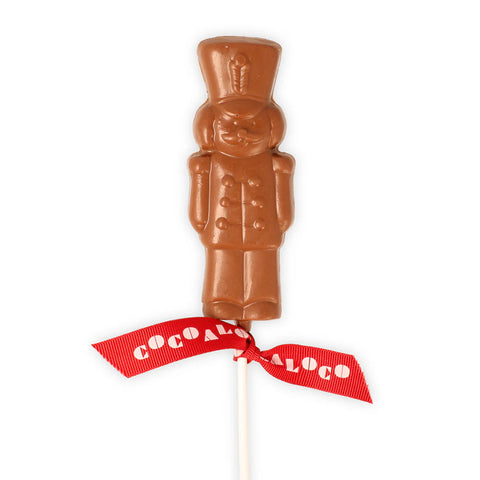 Milk Chocolate Soldier Lolly