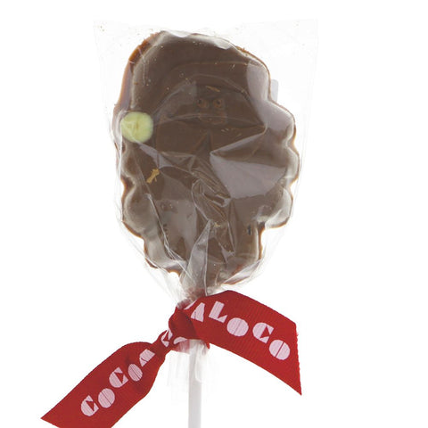Milk Chocolate Santa Lolly
