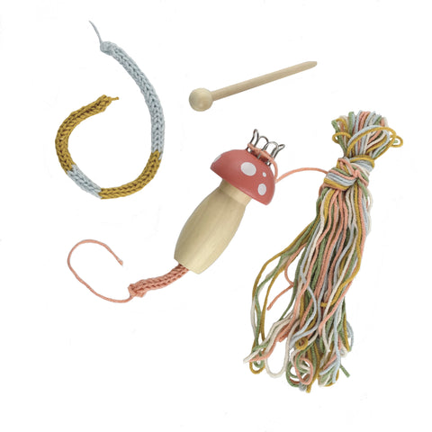 Wool Pompom and Knitting Set