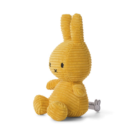 Miffy Eco Corduroy Plushie | Mustard