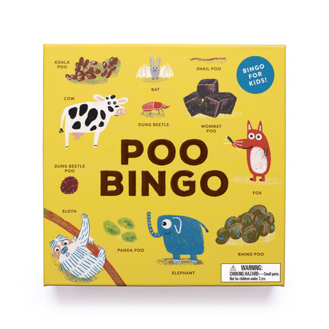 Poo Bingo Board Game