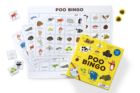 Poo Bingo Board Game