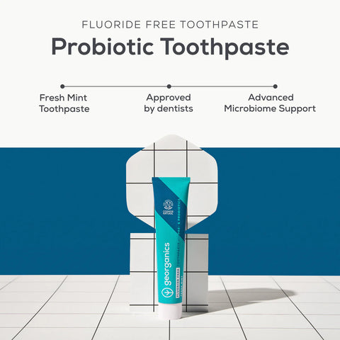 Prebiotics & Probiotics Toothpaste with Hydroxyapatite | Fluoride Free
