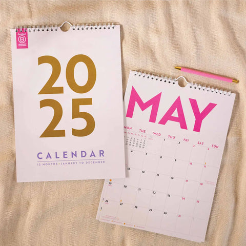 2025 Calendar | Simply Bright