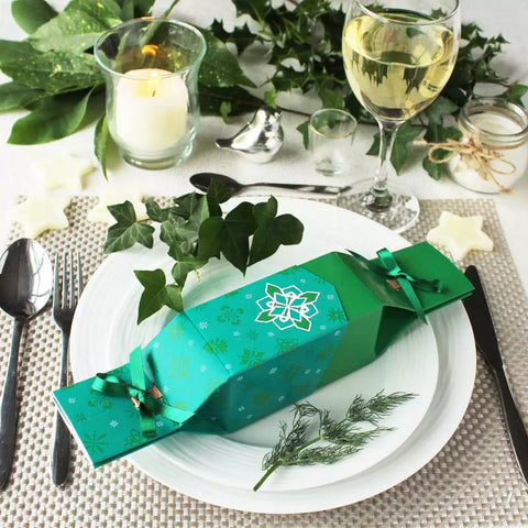 Reusable Christmas Crackers | Green
